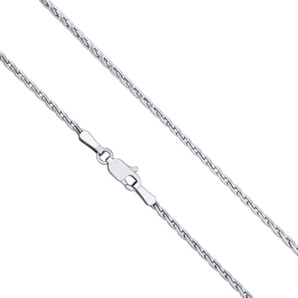 wheat chain in 14k gold