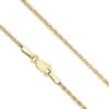 wheat chain in 14k gold