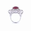 pink tourmaline 10 carat ring in 18k gold