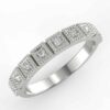 diamond stackable anniversary band