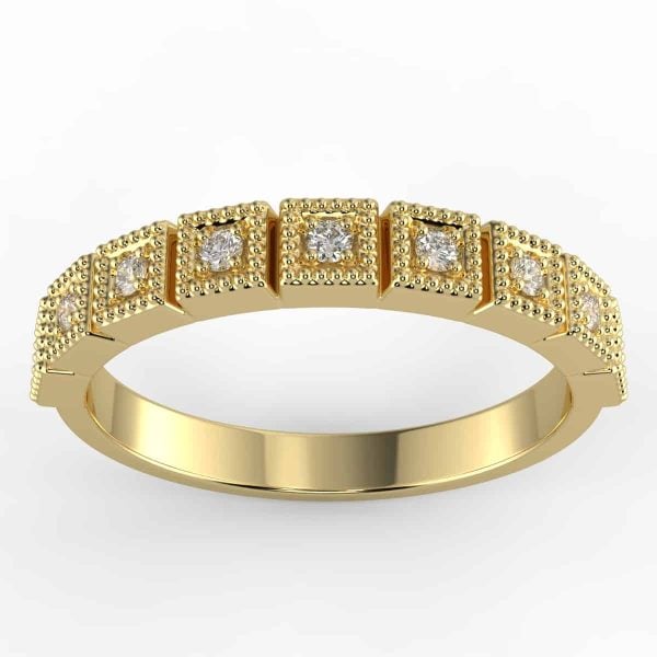 diamond stackable anniversary band