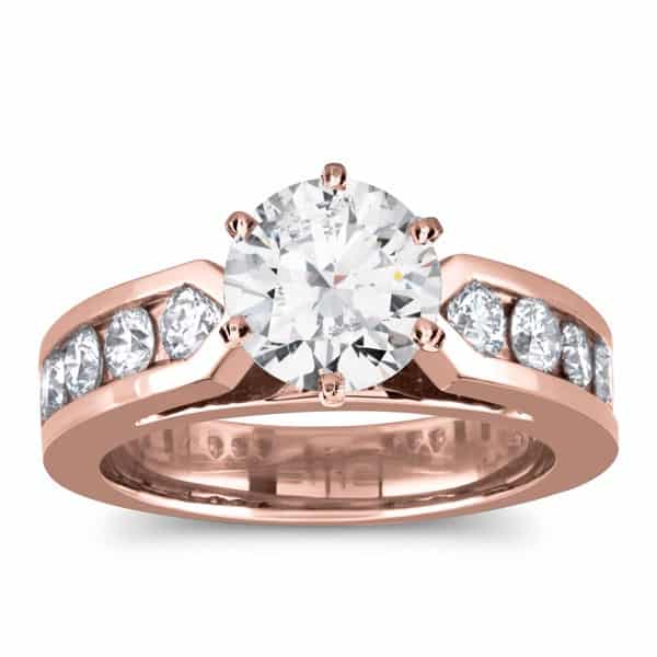 1 carat diamond semi mount