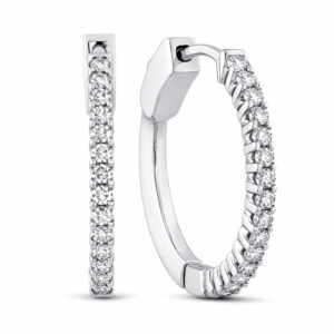 Diamond Hoop Earrings (2/5cttw)