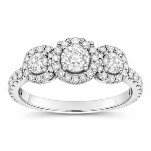 Three Stone Diamond Ring (1cttw)
