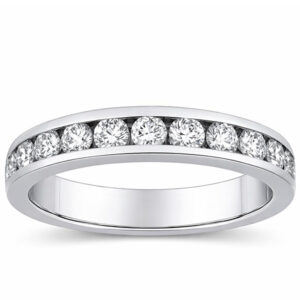 Channel Diamond Anniversary Band (1cttw)