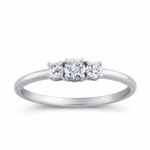 Three Stone Diamond Ring (1/5cttw)