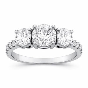 Three Stone Diamond Ring (2cttw)