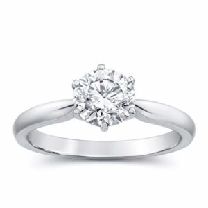 Solitaire Mount (14K Gold)