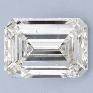 4 Carat H SI1 Emerald IGI Loose Diamond