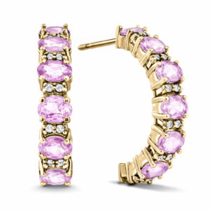 Diamond Sapphire Earrings (3cttw)