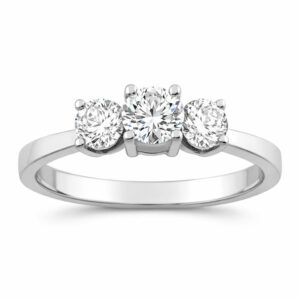 Three Stone Diamond Ring (1cttw)