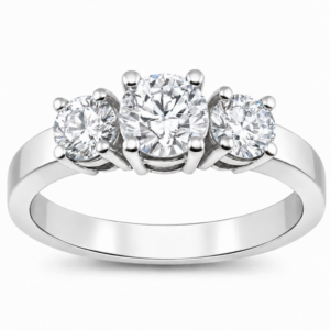 Three Stone Diamond Ring (1 1/5cttw)