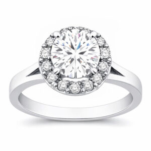 Diamond Halo Semi Mount (1/5cttw)