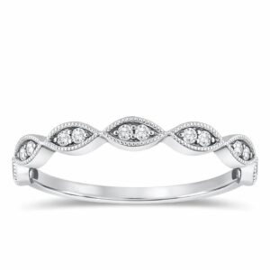 Anniversary Diamond Stackable Ring