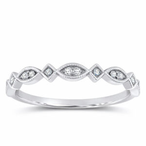 Anniversary Stackable Diamond Band