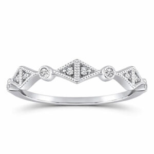 Diamond Anniversary Stackable Ring