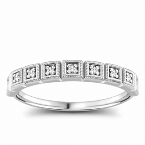 Diamond Stackable Anniversary Band