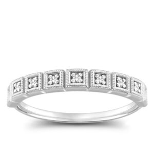 Diamond Stackable Anniversary Band