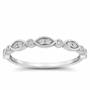 Diamond Stackable Anniversary Band