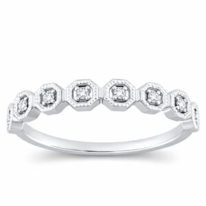 Stackable Anniversary Diamond Band