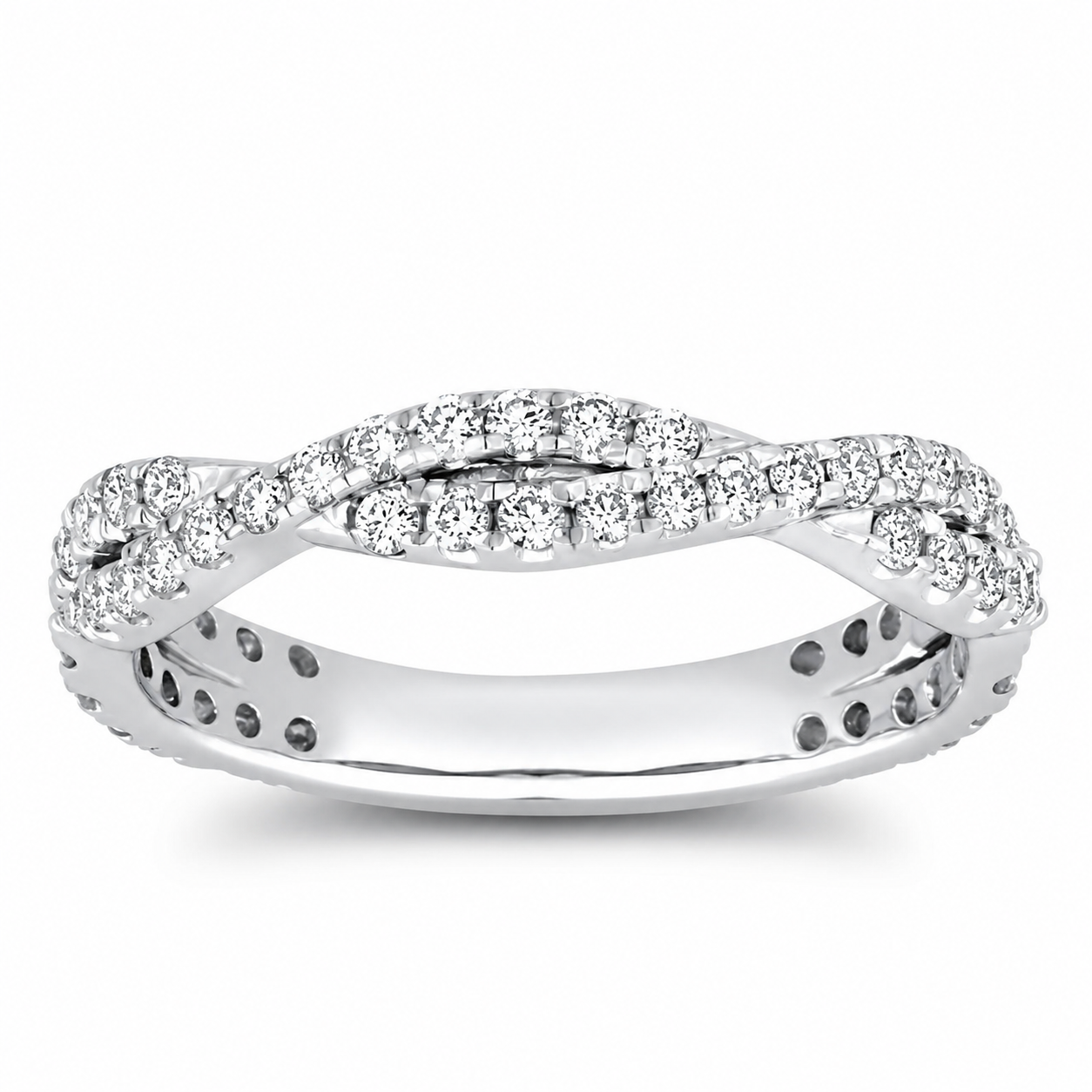 Diamond Anniversary Band (2/5cttw)