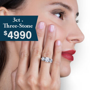 Three Stone Diamond Ring (3cttw)