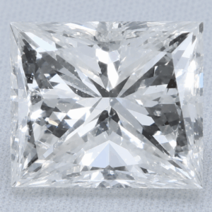 Natural 0.4 Carat Princess Diamond