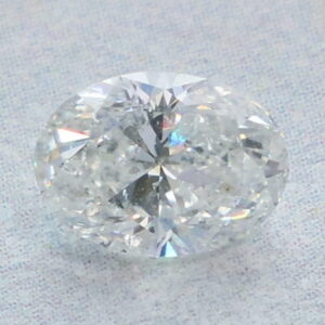 Natural 0.72 Carat G I1 Oval Diamond