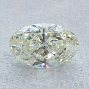 Natural 1.02 Carat K SI3 Oval Diamond