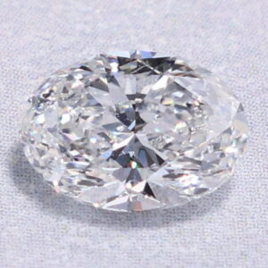 Lab Grown 0.53 Carat F SI2 Oval PGS Diamond