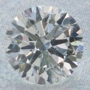 Natural 0.5 Carat F I1 Round PGS Diamond