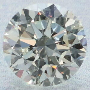 Natural 0.5 Carat H I1 Round PGS Diamond