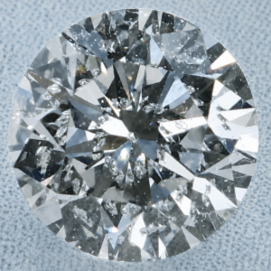 Natural 1.52 Carat I I1 Round Diamond