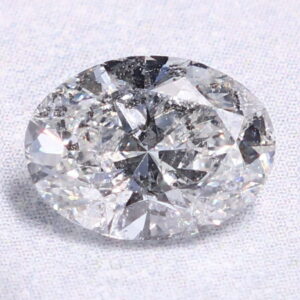 Natural 1.8 Carat I I2 Oval Diamond