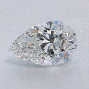 5.02 Carat F VS2 Pear IGI Lab Diamond.