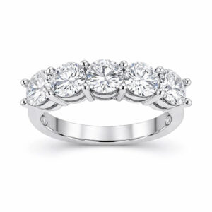 5-Stone Lab-Grown Anniversary Band (2 1/2cttw)