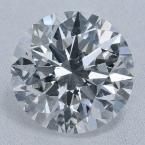 Lab Grown 4.06 Carat F SI1 Round Diamond