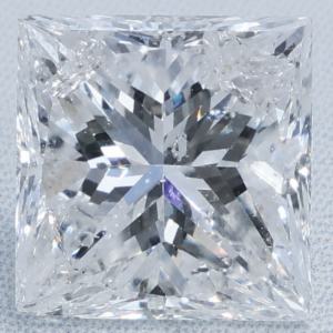 Natural 0.5 Carat Princess Diamond