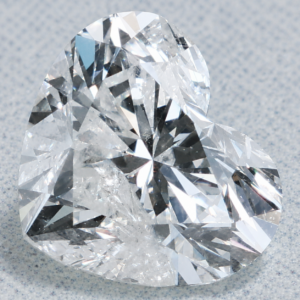 Natural 0.47 Carat Heart Diamond