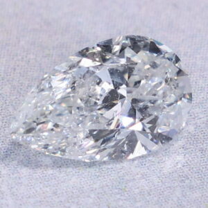 Natural 0.91 Carat H SI3 Pear Diamond