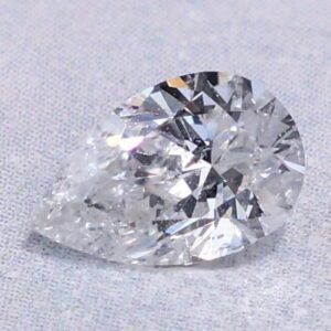 Natural 0.48 Carat F SI3 Pear Diamond