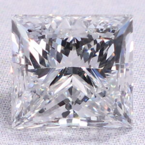 Natural 0.85 Carat F SI2 Princess Diamond