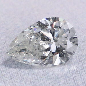 Natural 1.37 Carat J I1 Pear Diamond