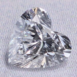 Natural 2.63 Carat   Heart Diamond