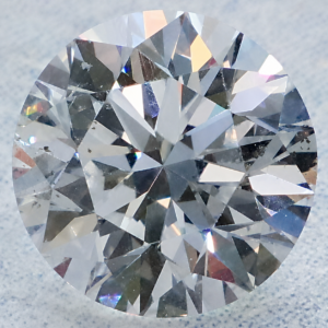 Natural 0.53 Carat E I1 Round PGS Diamond