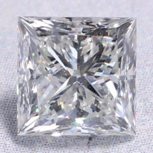 Natural 0.47 Carat J VS1 Princess Diamond