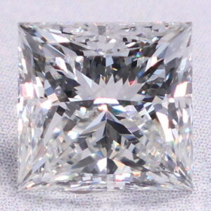 Natural 0.56 Carat K SI1 Princess Diamond