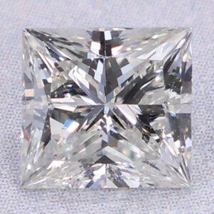 Natural 0.58 Carat L VS2 Princess Diamond