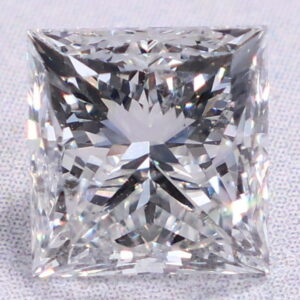 Natural 0.73 Carat I SI2 Princess Diamond