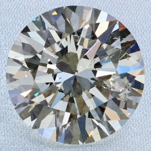 Natural 1.5 Carat M I2 Round PGS Diamond